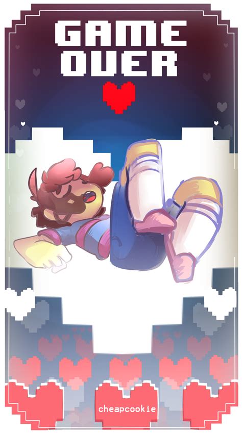 Undertale- GAME OVER by Cheapcookie on DeviantArt