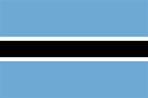 Botswana Flag Vector – Free Download – Flags Web