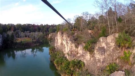 Zip Lining in Ocala - Canyons in Florida in the forest with enormous lakes