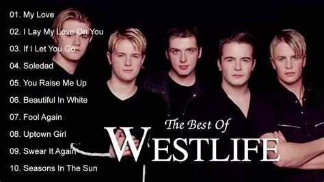 ウェストライフの最高の曲 🍑 Westlife Greatest Hits Full Album - YouTube