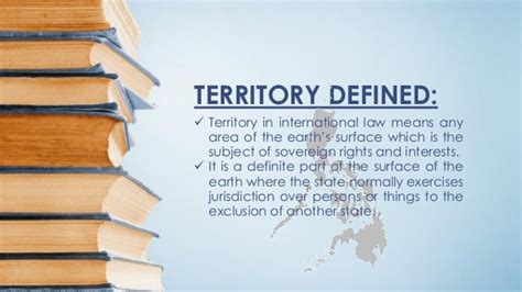 Territory of States -- International Law