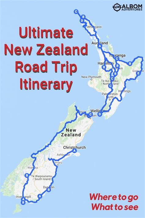 New Zealand Road Trips: Itineraries for North or South Island Travel ...