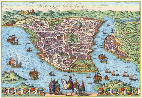 cartographer constantinople map - Google Search | carte | Pinterest | Istanbul, Black and The o'jays