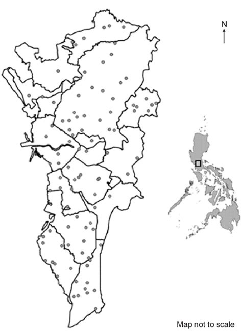 National Capital Region Philippines Map - Gabbie Christiana