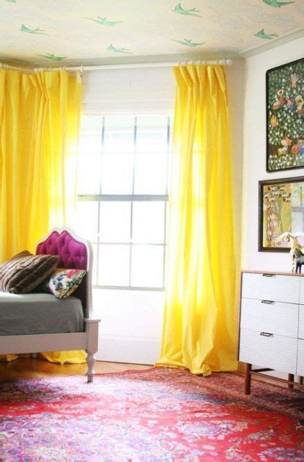 Trendy bedroom yellow curtains rugs 70 Ideas | New bedroom design, Yellow curtains, Bedroom design