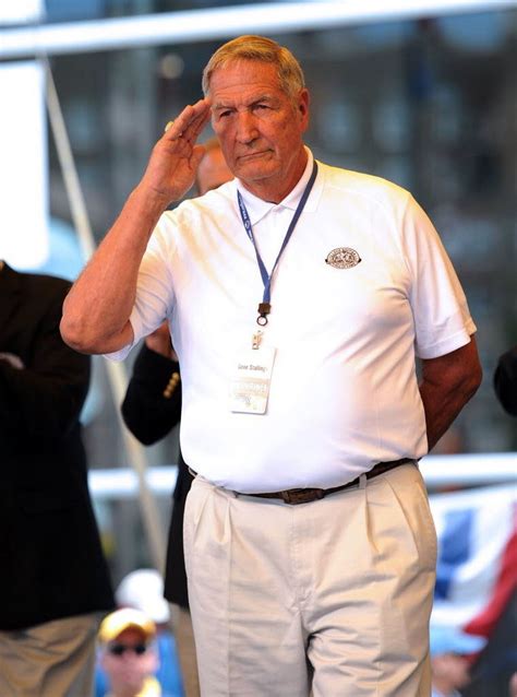 Former Alabama football coach Gene Stallings' presence now in College Football Hall of Fame ...