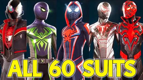 All 60 Miles Morales & Spider Man Suits & Costumes - Spider Man Miles ...