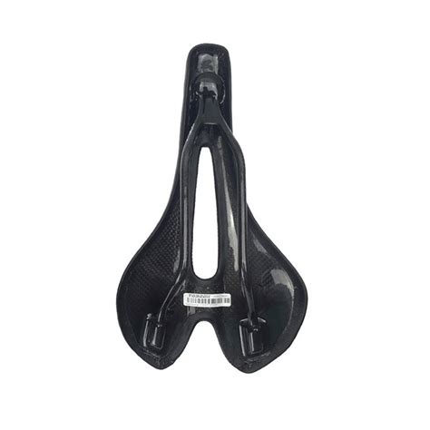 TOSEEK Comfortable Bike Seat Lightweight Carbon Fiber Bicycle Saddle Cushion with Leather Cover ...