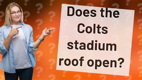 Does the Colts stadium roof open? - YouTube