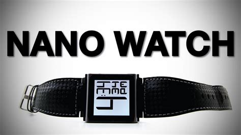 The New iPod Nano Watch Faces (iWatchz Carbon Unboxing & Review) - YouTube