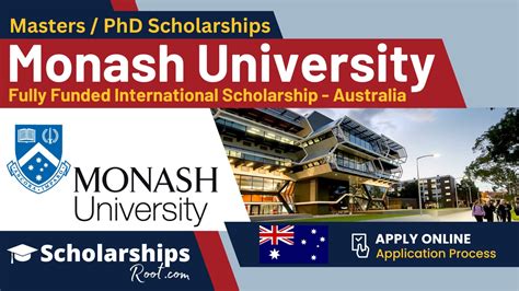 Monash University Scholarships 2024 Australia (Fully Funded) - Scholarships Root