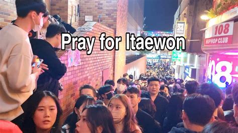 Itaewon Halloween-Minutes before the accident at Halloween Itaewon 2022, pray for Itaewon - YouTube