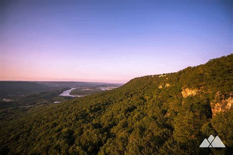 Sunset Rock: hiking from Point Park on Lookout Mountain