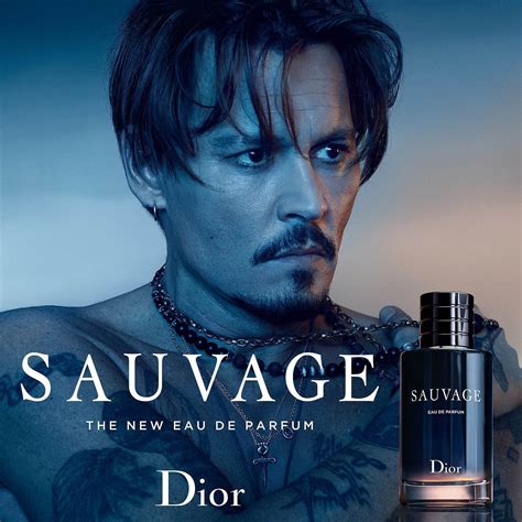 Johnny Depp Savage Sauvage Eau de Cologne Poster | eBay