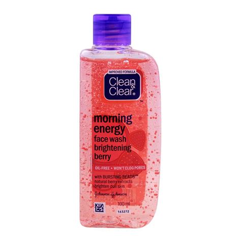 Clean & Clear Morning Energy Face Wash - Brightening Berry 100 ML | Shopznowpk