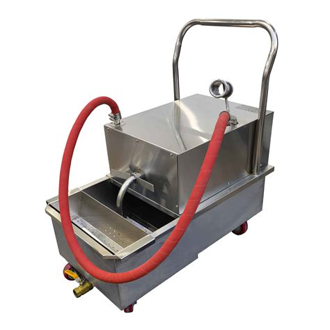 Oil Filtration Machine | 15ltr per Minute Fryer Oil Transfer