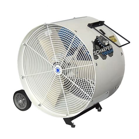 Schaefer Ventilation Relaunches the 24" Mobile Drum Fan with New Sales Video | Hoards Dairyman