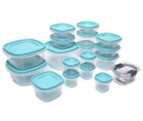 Rubbermaid Food Storage Containers w/Easy Find Lids, Set of 36 - Walmart.com