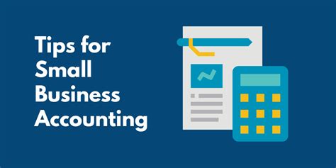 6 Tips for Your Small Business Accounting - Eduard Klein