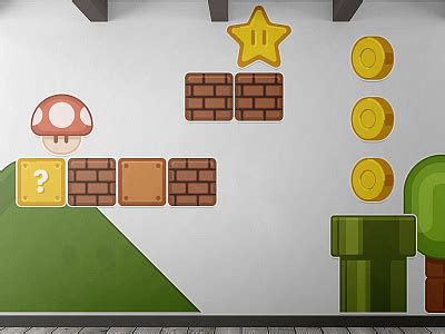 Super Mario Stickers Wall by Román Jusdado on Dribbble