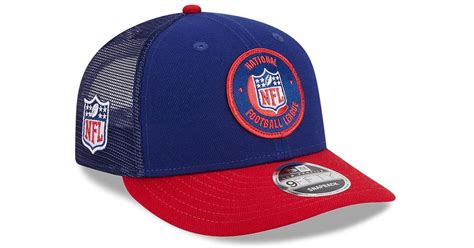 KTZ Navy, Red Nfl 2023 Sideline Low Profile 9fifty Snapback Hat in Blue ...