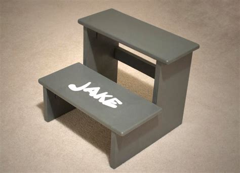 Personalized Kids Step Stool Full custom design and colors