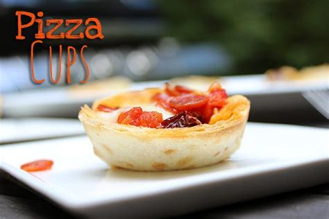 Easy Pizza Cups Recipe | Cutefetti