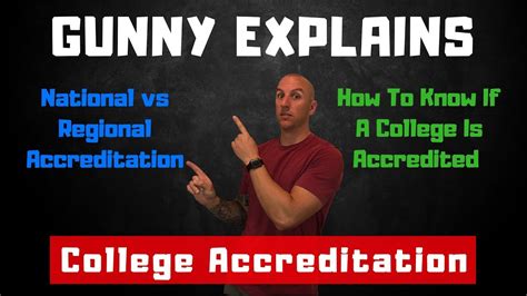 College Accreditation Explained | College Terminology - YouTube