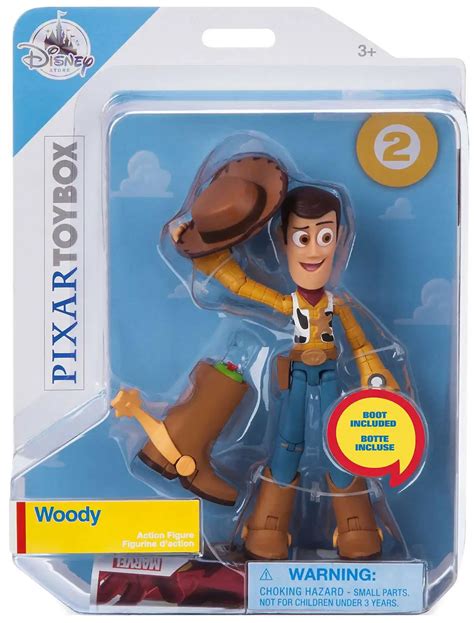 Disney Toy Story Toybox Woody Exclusive 4.75 Action Figure Boot - ToyWiz