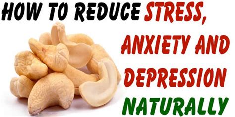 Cashew Nutrition: Absolute the Best Treatment for Depression without Medication - Health And ...