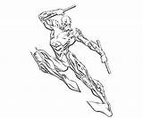 Daredevil Coloring Page  Coloring Home sketch template