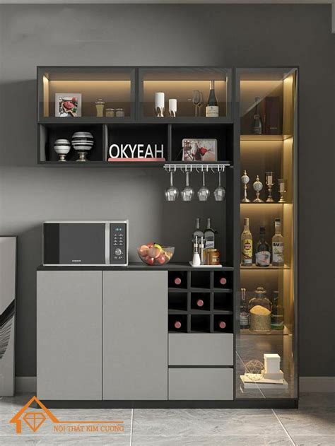 Stylish Kitchen Crockery unit designs, Modern Dining cabinet design ...