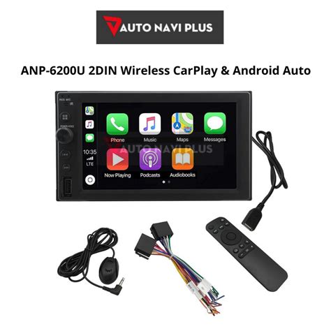 ANP-6200U 2DIN Wireless CarPlay & Android Auto Screen - Car Spares & Auto Parts | One-stop-Shop ...