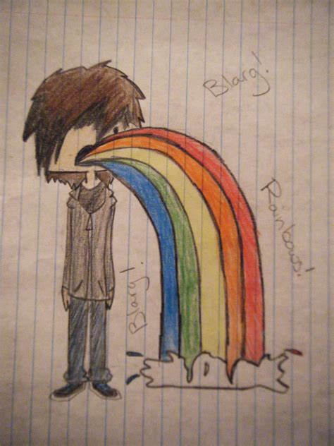 Throwing up Rainbows How lovely by AcidLeaves on DeviantArt