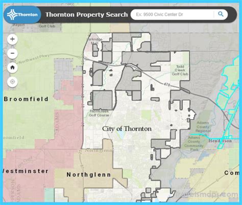 Where is Thornton? - Thornton Map - Map of Thornton - TravelsMaps.Com