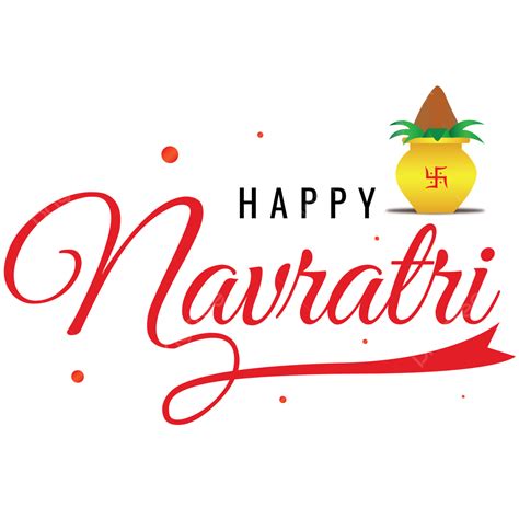 Happy Navratri Vector, Happy Navratri, Navratri, Happy PNG and Vector ...