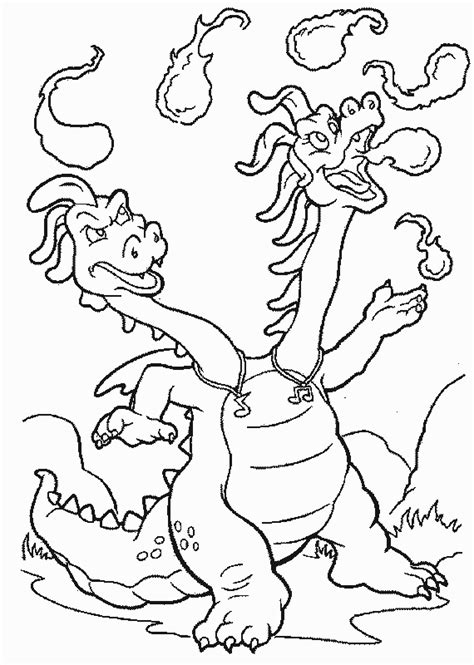 26 Best Dragon Tales Coloring Pages for Kids - Updated 2018