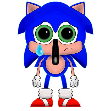 Aw heck nah Sonic sad (spongebob meme) by ZayaWaya on DeviantArt