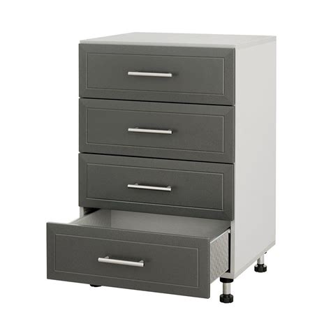 ClosetMaid Pro Garage 36.5 in. H x 24 in. W x 20 in. D Gray Laminate 4 ...