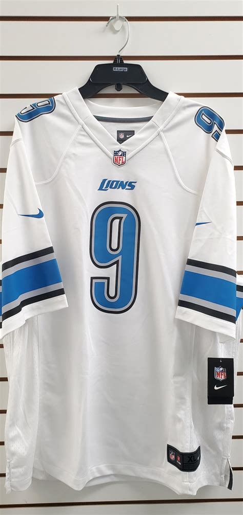 Detroit Lions Matthew Stafford White Screened Jersey - 886550904438