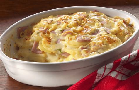 Potatoes and Ham Au Gratin