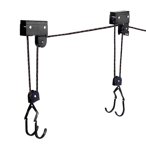 Kayak Hoist Bike Lift Pulley System Garage Ceiling Storage Rack Capacity 60KG | eBay