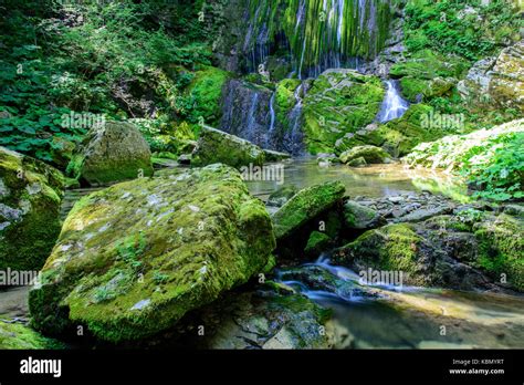 Waterfalls immersed in nature Stock Photo - Alamy