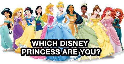 Which Disney Princess Are You? - Quiz