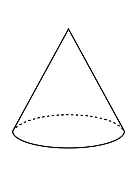 geometry - Drawing a Cone on a Plane - Mathematics Stack Exchange