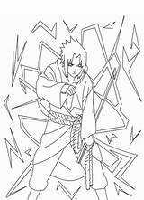 Sasuke Akatsuki Coloring Pages sketch template