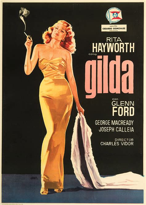 Gilda 1966 Original Movie Poster Glenn Ford Rita Hayworth Drama | eBay