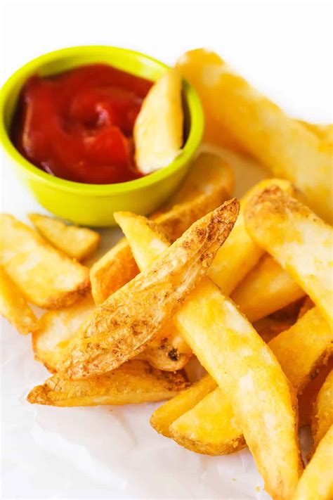 Air Fryer Frozen Steak Fries Recipe - Pip and Ebby