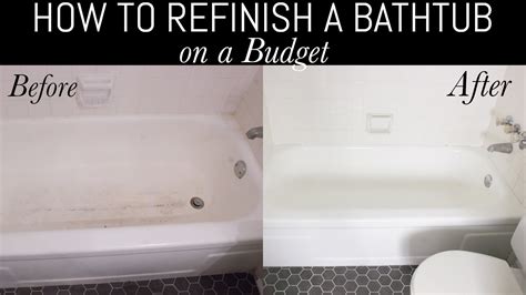 Diy Bathtub Refinishing Youtube / How To Reglaze And Refinish A Bathtub For 295 Step By Step ...