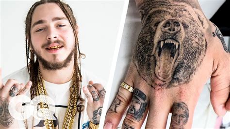 Post Malone Breaks Down His Tattoos | GQ - YouTube